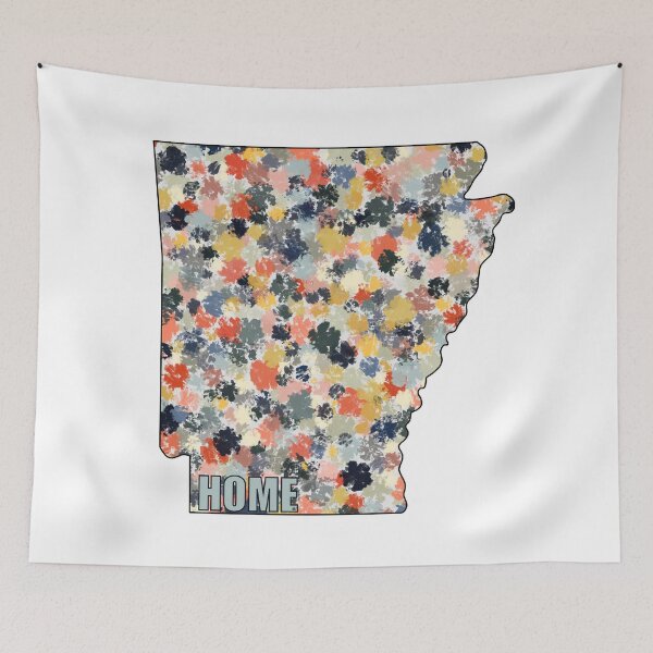 Item preview, Paint Splatter Arkansas  designed and sold by ComeAlongHarper.