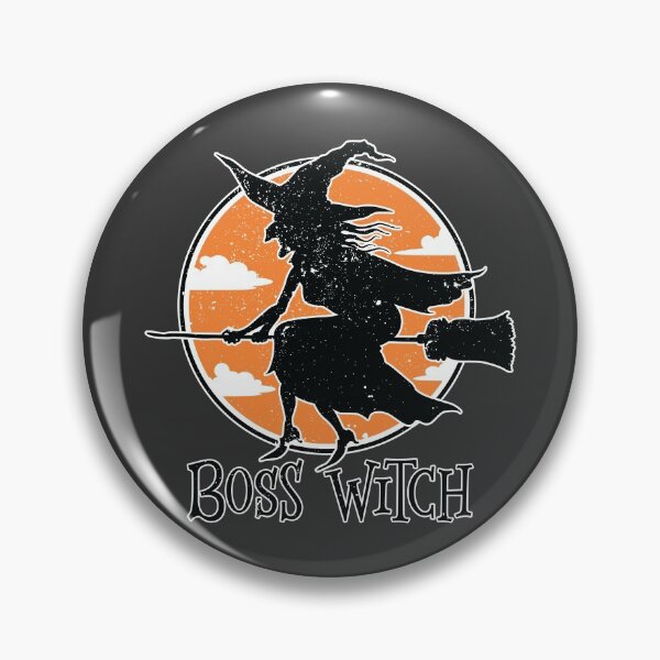 Item preview, Boss Witch distressed vintage designed and sold by CompassandCrate.