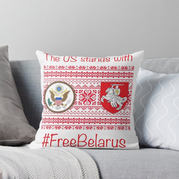 Item preview, The US stands with Belarus designed and sold by KatyaMeow.