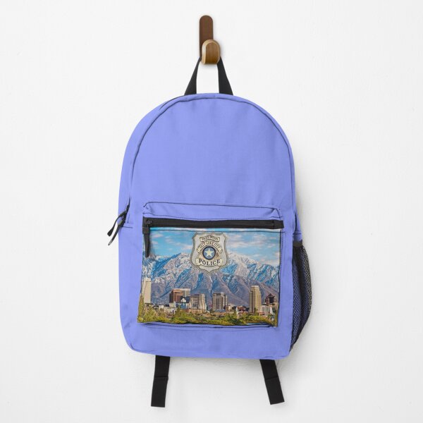 Item preview, Salt Lake City Police Badge & Skyline designed and sold by Lawrence Baird.