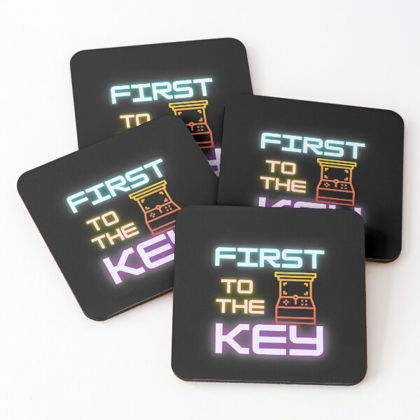 Item preview, First to the Key T-shirt - Video Gaming t-shirt designed and sold by CadeTX.