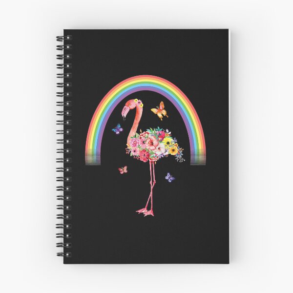Item preview, Flamingo Watercolor Graphics Hawaiian Flowers Floral Rainbow Animal Lover designed and sold by MarkHudson78.