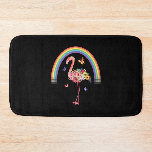 Item preview, Flamingo Watercolor Graphics Hawaiian Flowers Floral Rainbow Animal Lover designed and sold by MarkHudson78.