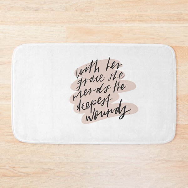 Item preview, With her grace, she mends the deepest wounds designed and sold by seaniemendoza.