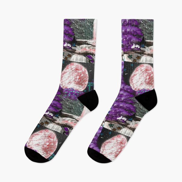 Item preview, Peaceful night / purple designed and sold by Deanne-Bossell.
