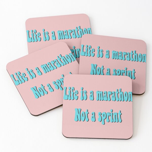 Item preview, Life is a marathon designed and sold by bdadsmagee.
