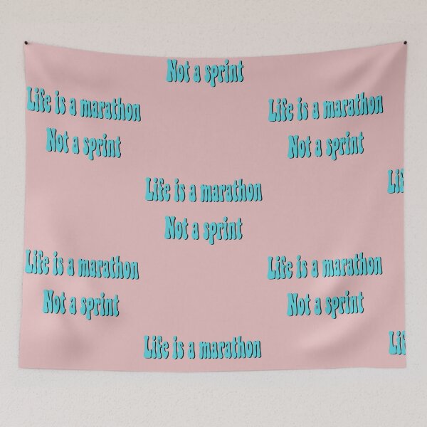 Item preview, Life is a marathon designed and sold by bdadsmagee.
