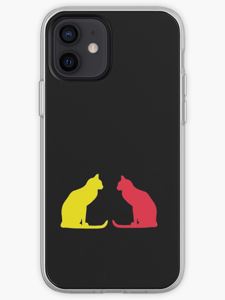 Yellow Cat Slash Red Cat Iphone Case Cover By Nilscarlson Redbubble yellow cat slash red cat iphone case cover by nilscarlson redbubble