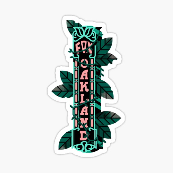 Item preview, Oakland Fox Theater Color Variation designed and sold by Holt510.