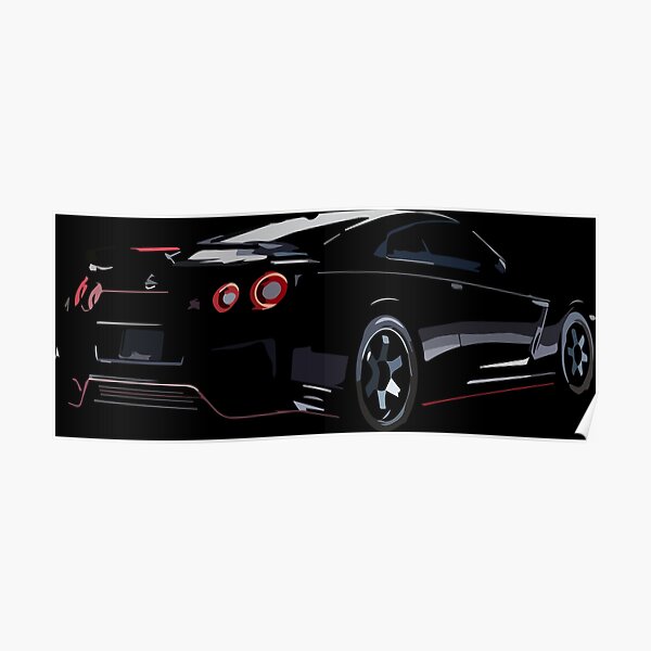 AB725 NISSAN GTR R35 CAR POSTER Photo Picture Poster Print Art A0 to A4 