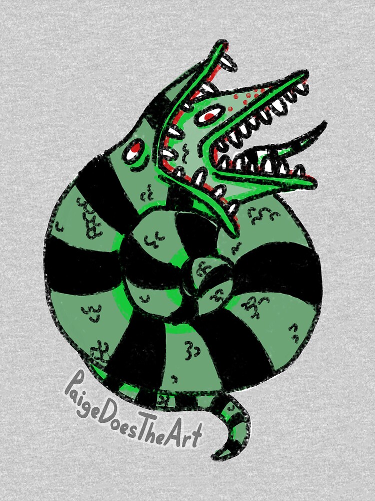 Beetlejuice Snake by PaigeDoesTheArt