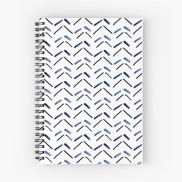 Item preview, Blue Chevron Abstract Arrow Art Print designed and sold by STARtoSTONE.