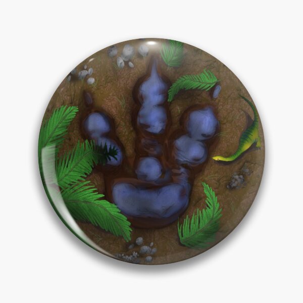 Item preview, Cretaceous Tracks designed and sold by Chelsea Reef-Douglas.