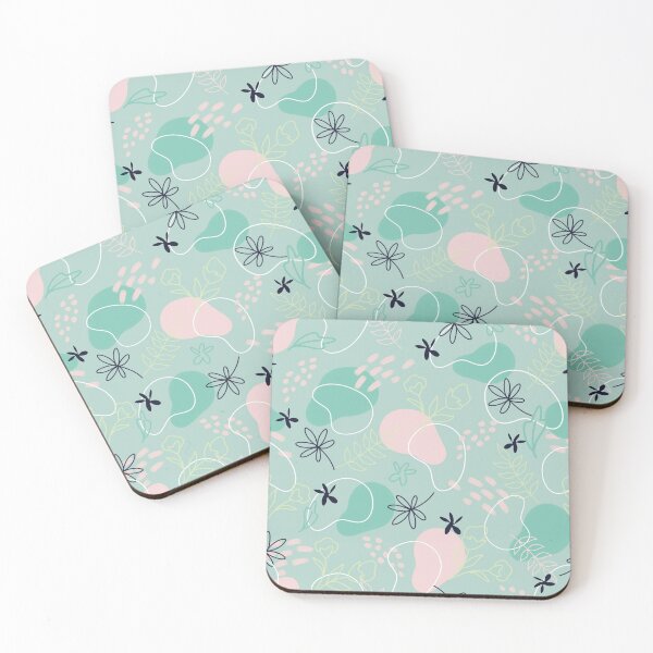 Item preview, Floral pastel pattern design designed and sold by LauMonart.