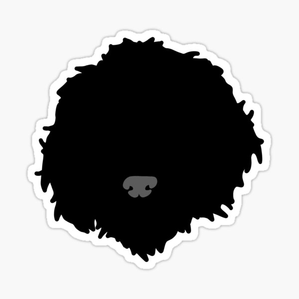 Item preview, doodle dog silhouette  designed and sold by buckal.