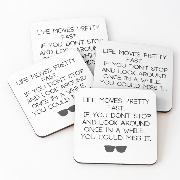 Item preview, Bueller life moves pretty fast designed and sold by inspired-amused.