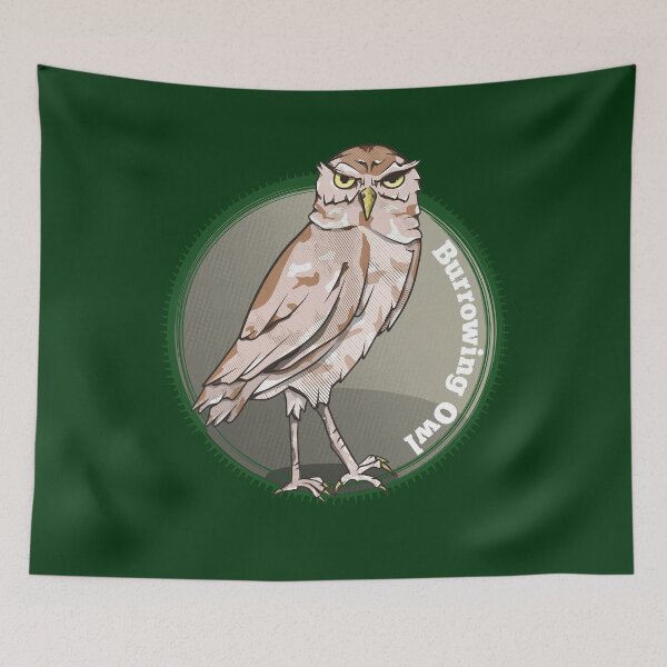 Item preview, Burrowing Owl designed and sold by piedaydesigns.