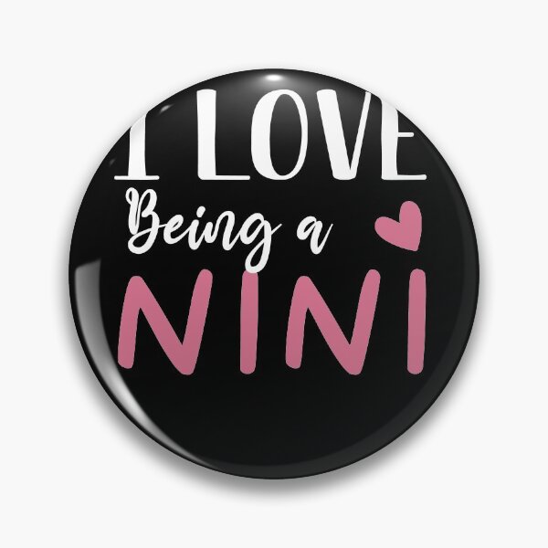 Item preview, I Love Being A Nini Birthday Nini Gift designed and sold by zedesignn.