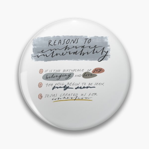 Item preview, 5 reasons to embrace vulnerability - list - growth designed and sold by seaniemendoza.