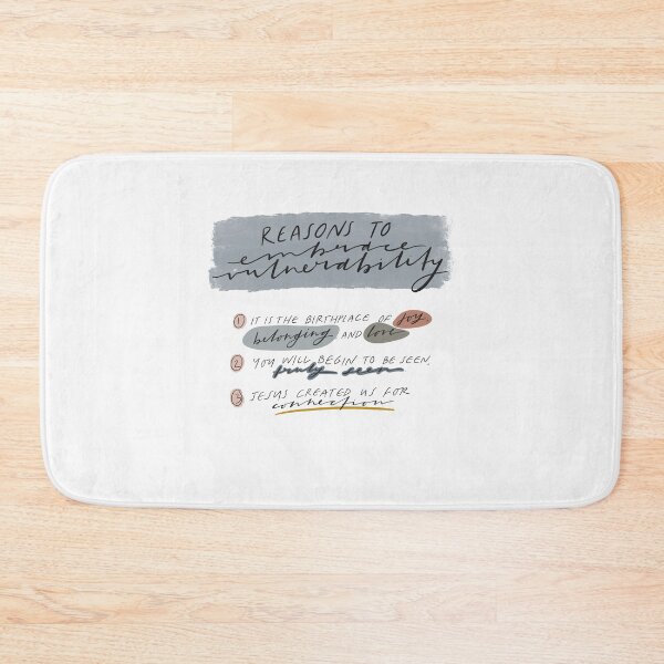 Item preview, 5 reasons to embrace vulnerability - list - growth designed and sold by seaniemendoza.