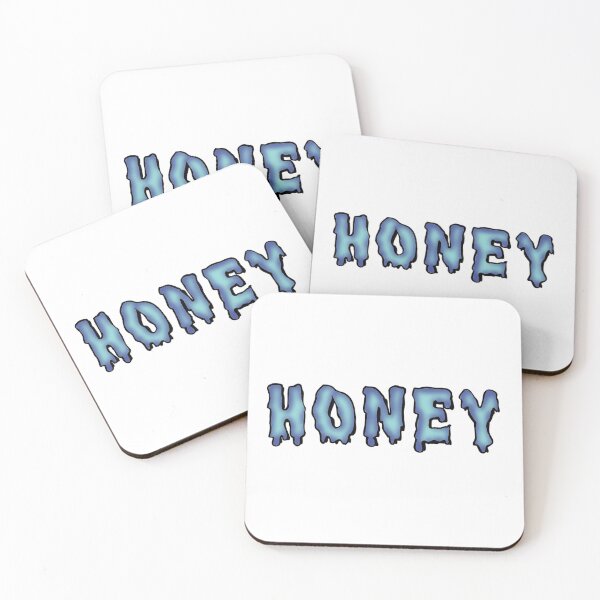 Item preview, Honey Text Gradient Aqua & Purple designed and sold by Melly-Jellyarts.