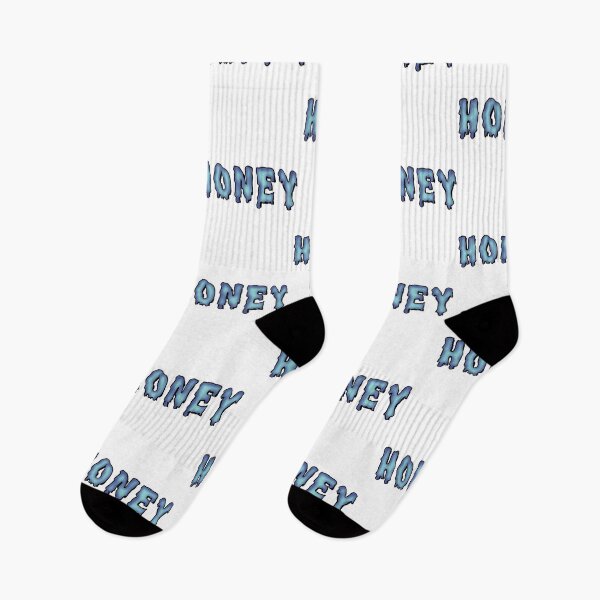 Item preview, Honey Text Gradient Aqua & Purple designed and sold by Melly-Jellyarts.