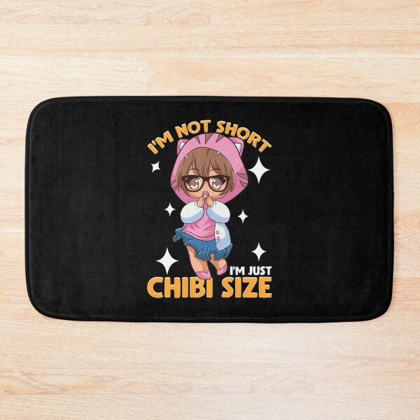Item preview, I'm Not Short I'm Just Chibi Size Cute Anime Girl designed and sold by perfectpresents.