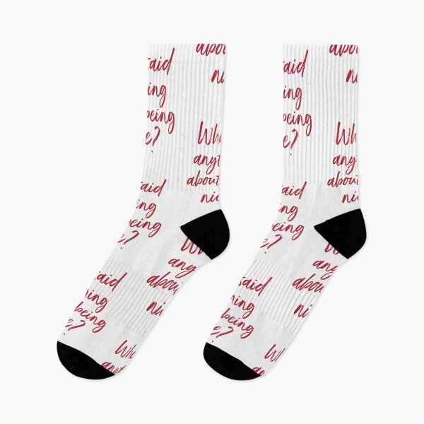 Item preview, Funny Christmas - Who Said Anything About Being Nice designed and sold by whyitsme.