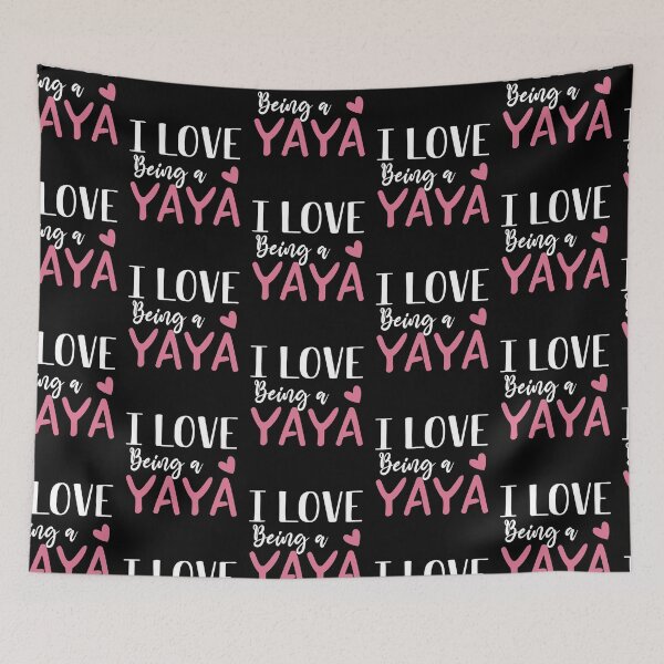Item preview, I Love Being A Yaya Birthday Yaya Gift designed and sold by zedesignn.