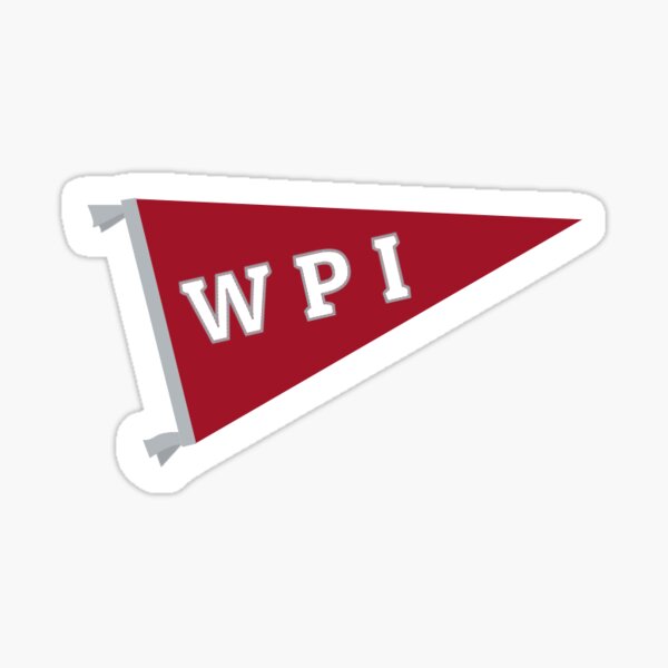 Item preview, WPI Pennant sticker designed and sold by lindsey788.