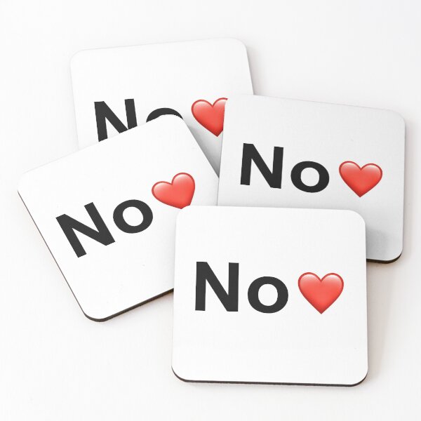 Item preview, No heart emoji designed and sold by CassieG00.