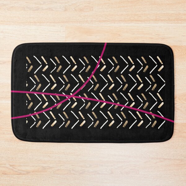 Item preview, Boho Glam Tribal Art Print with a Splash of Pink designed and sold by STARtoSTONE.