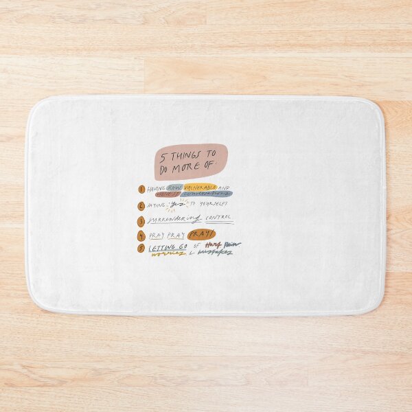 Item preview, 5 things to do more of  designed and sold by seaniemendoza.