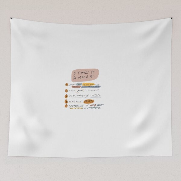 Item preview, 5 things to do more of  designed and sold by seaniemendoza.