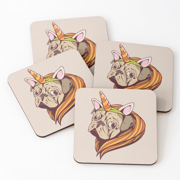 Item preview, Cute Unicorn Pug Dog designed and sold by cutenfunny.