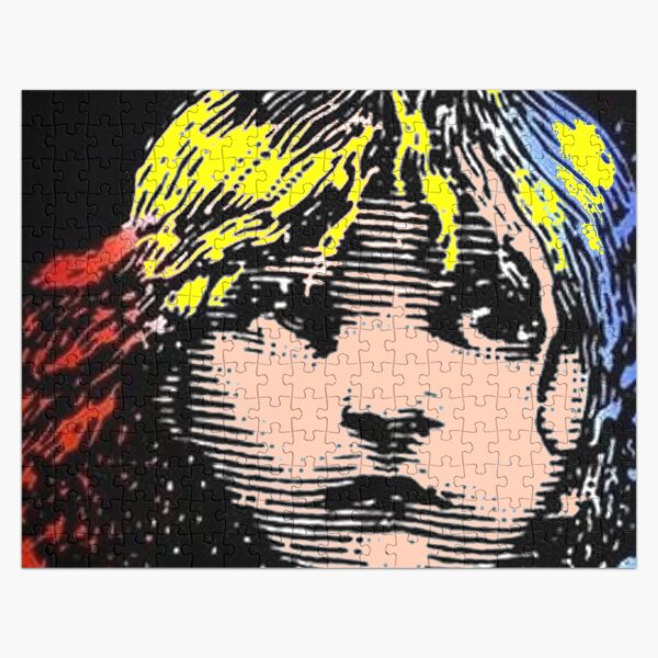LES MISERABLES: Restored Colorized Advertising Print Jigsaw Puzzle