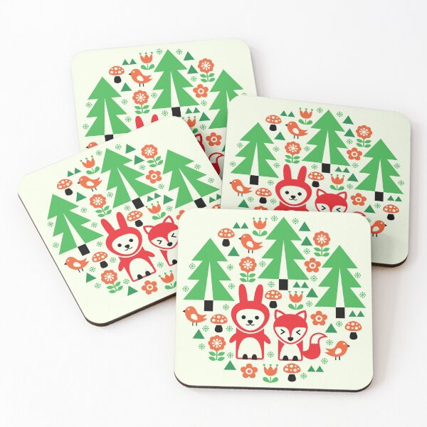 Item preview, Finnish Xmas Animals and Trees designed and sold by OrnamentallyYou.