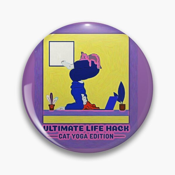 Item preview, Ultimate Life Hack--CAT YOGA! designed and sold by HamiltonmagicTs.