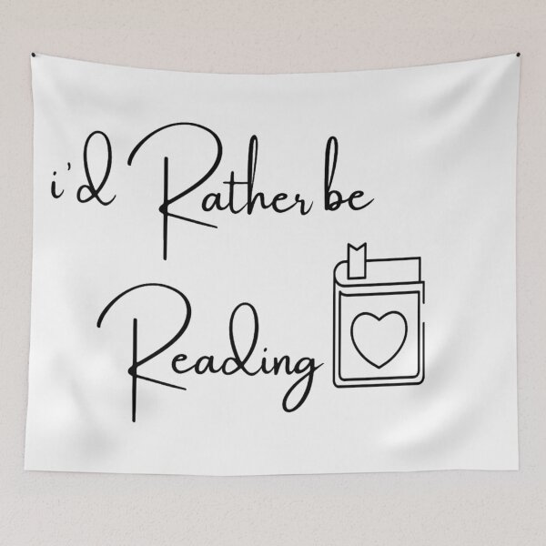 Item preview, I'd rather be reading designed and sold by Lamadesigns.