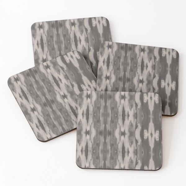 Item preview, Desert Grey Abstract Boho Pattern Art Print designed and sold by STARtoSTONE.