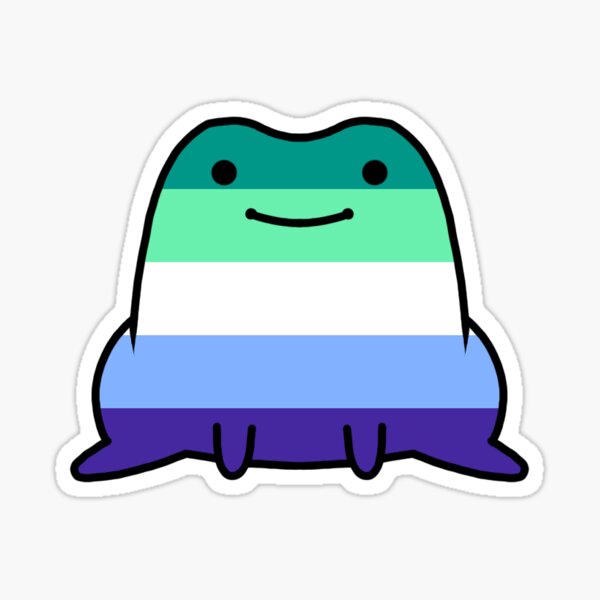 mlm pride frog Sticker