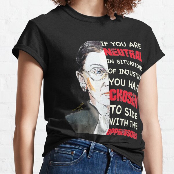 Ruth Bader Ginsburg Notorious RBG Classic T-Shirt