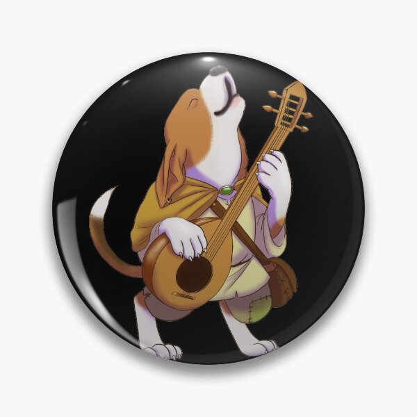 Item preview, D&D Doggo - Beagle Bard designed and sold by Burning Bee Illustration.