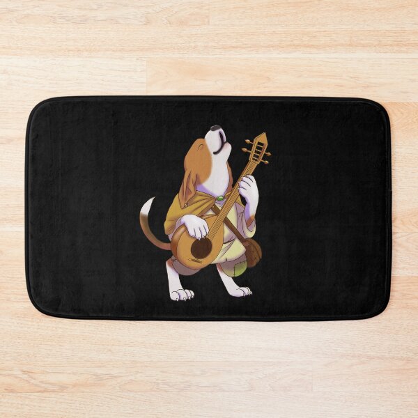 Item preview, D&D Doggo - Beagle Bard designed and sold by Burning Bee Illustration.