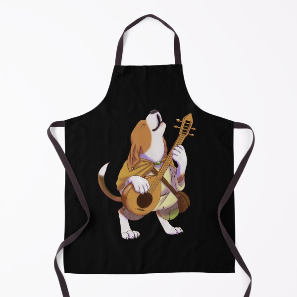 Item preview, D&D Doggo - Beagle Bard designed and sold by Burning Bee Illustration.