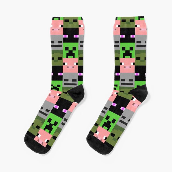 Minecraft Socks Redbubble