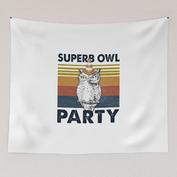 Item preview, SUPERB OWL PARTY VINTAGE  designed and sold by TALIA-ETHER.