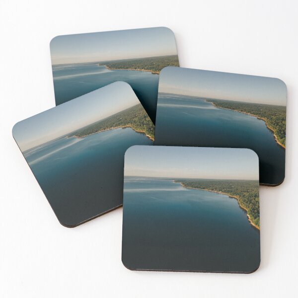 Item preview, Lake Superior Sandstone and Keweenaw Bay designed and sold by quincyaerial.