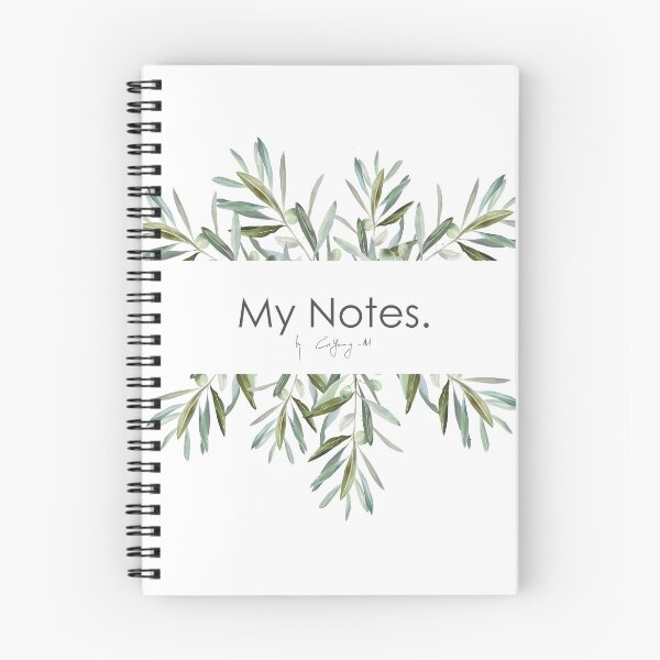 Item preview, Olive Leaves Digital Art Pattern designed and sold by EviYoungArt.