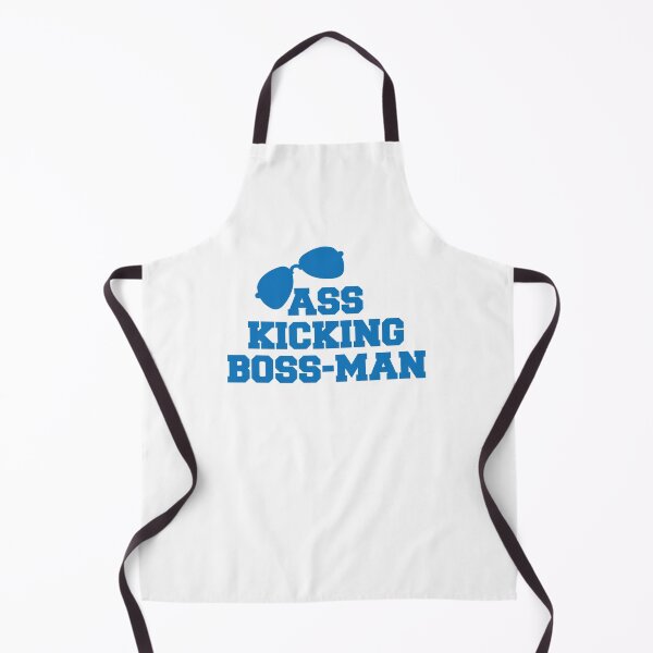 Item preview, ASS kicking BOSS MAN! with aviator glasses designed and sold by jazzydevil.